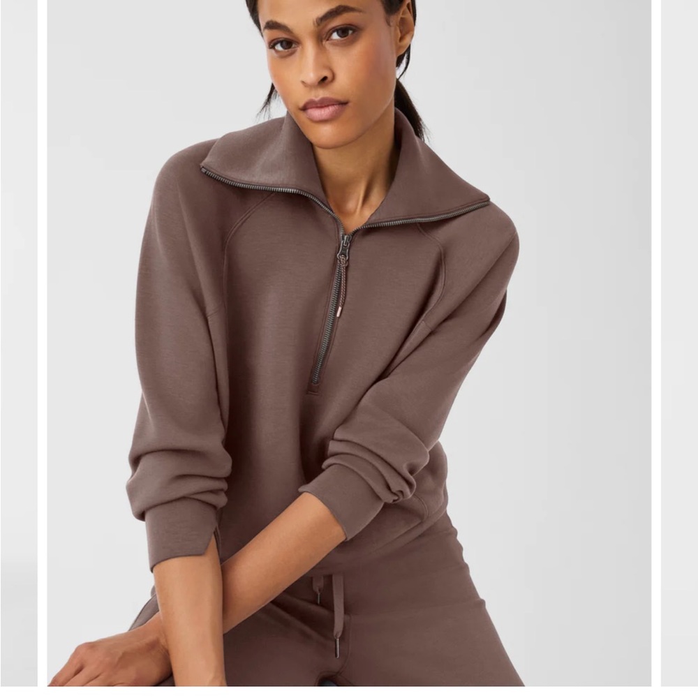 Spanx AirEssentials Half Zip Sweatshirt